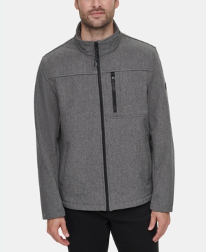 Calvin Klein Men's Soft Shell Open Bottom Jacket