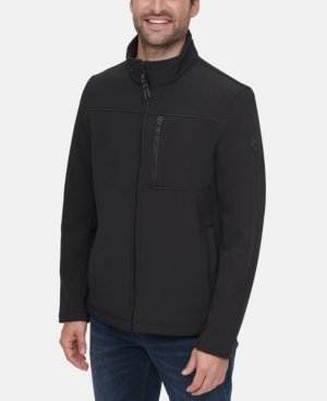 Calvin Klein Men's Soft Shell Open Bottom Jacket