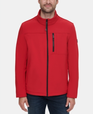 Calvin Klein Men's Soft Shell Open Bottom Jacket
