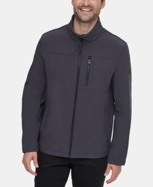Calvin Klein Men's Soft Shell Open Bottom Jacket