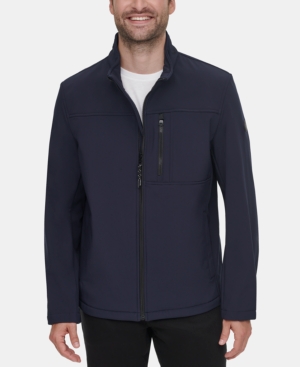 Calvin Klein Men's Soft Shell Open Bottom Jacket