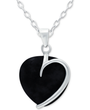 image of Giani Bernini Onyx Heart 18