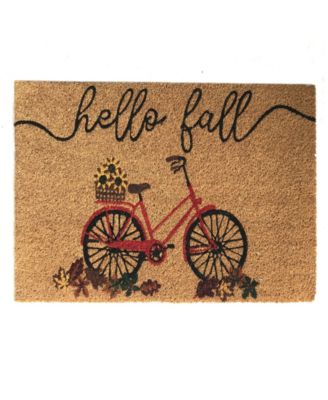 Elrene - Farmhouse Living Hello Fall Bike Coir Doormat
