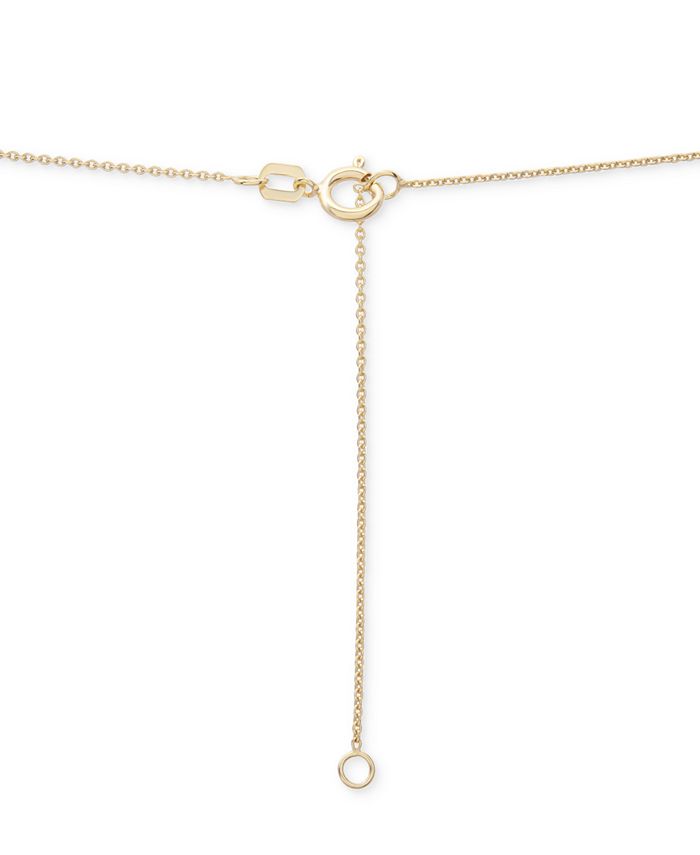 Wrapped in Love - Diamond Cushion Cluster 20" Pendant Necklace (1 ct. t.w.) in 14k Gold