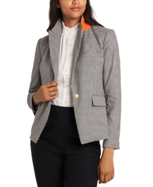 Riley & Rae Reid Mini-Check Blazer Created for Macy's