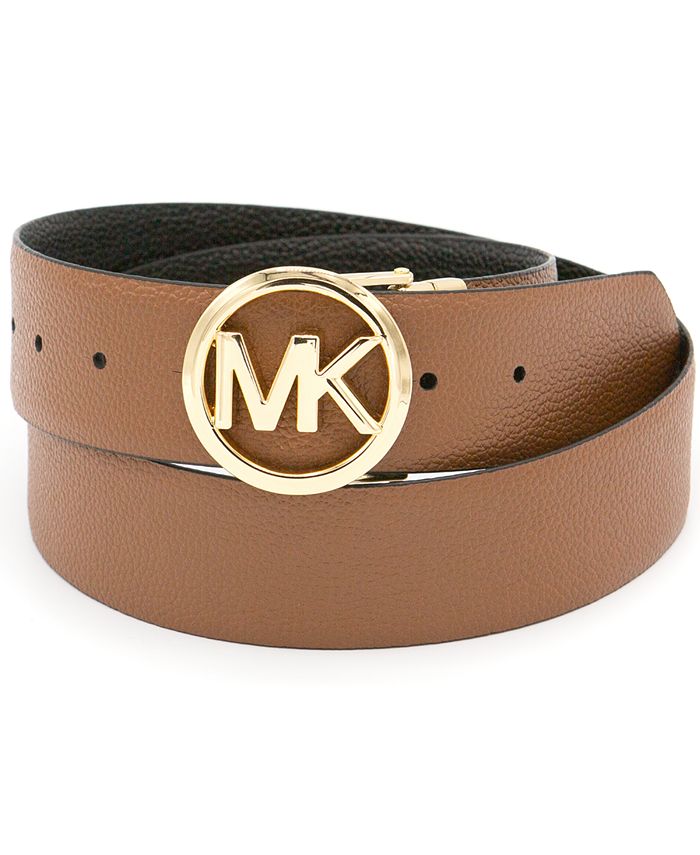 Michael Kors - Pebble Leather Reversible Belt