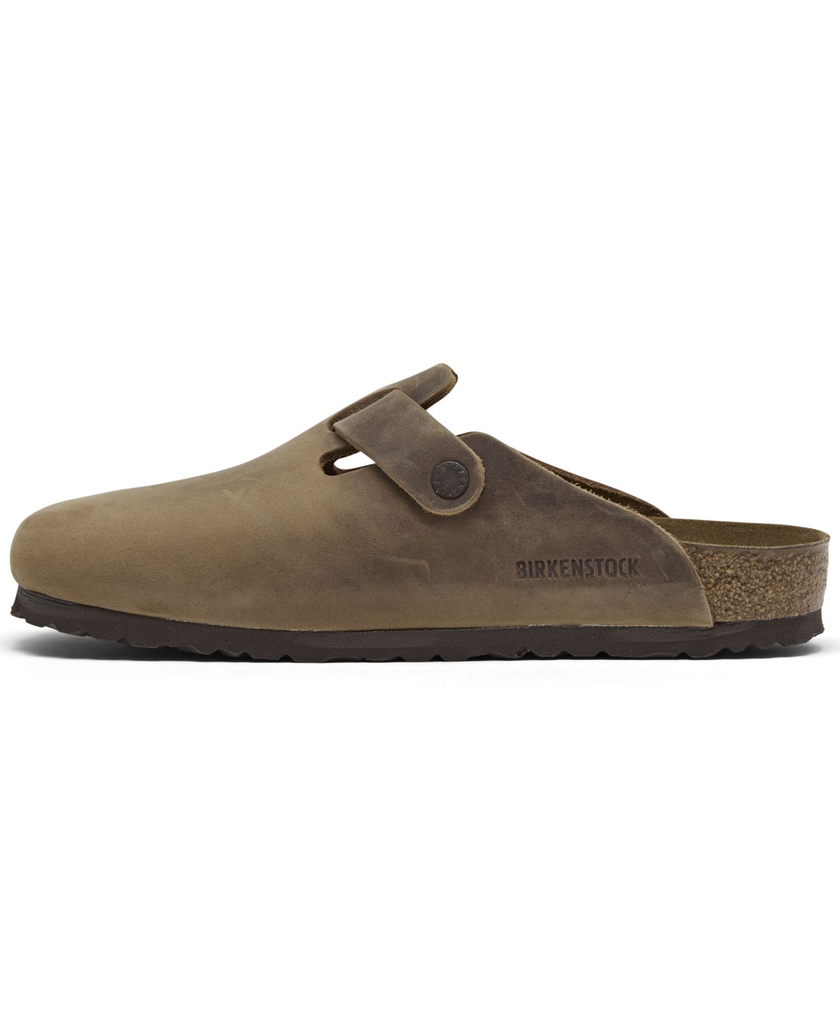 Birkenstock Men's Oiled Leather Boston Clogs from Finish Line