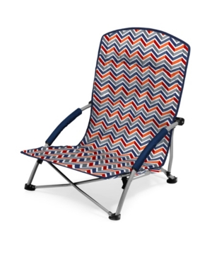 Oniva Aloha Tranquility Portable Beach Chair In Navy