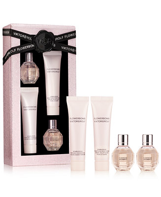 Viktor & Rolf 4-Pc. Flowerbomb Eau de Parfum Mini Gift Set - Macy's