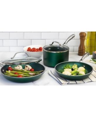 GraniteStone - Granite Stone Diamond 5-Piece Nonstick Diamond Infused Cookware Set