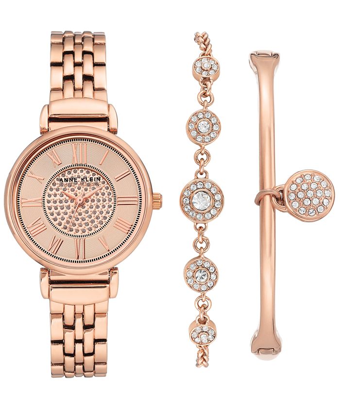 宅配 マイケルコース Gol Rose Watch Bracelet Date Chronograph Pave Ritz アクセサリー ブレスレット バングル アンクレット レディース ブレスレット Perituza Com