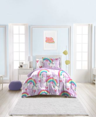 Unicorn Rainbow 5-Pc. Comforter Set, Twin