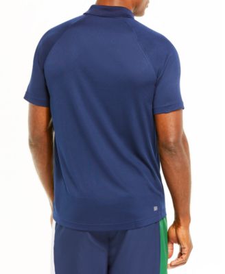 Men's Breathable Run-Resistant Interlock Polo Shirt