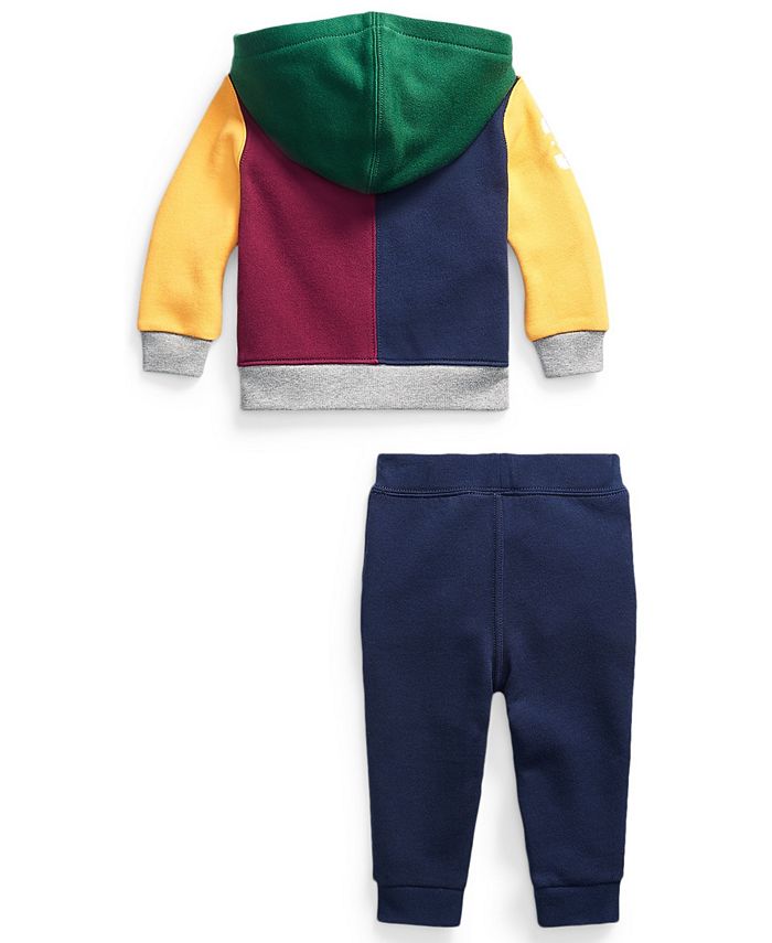 Polo Ralph Lauren Ralph Lauren Baby Boys Fleece Hoodie and Jogger Set