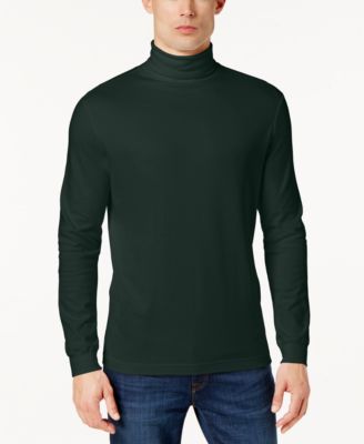 Men's Solid Turtleneck Shirt, Created for Macy's