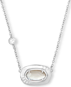 image of Kendra Scott Pave & Stone Pendant Necklace, 15