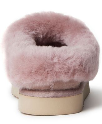 Women's Fireside by Adelaide Genuine Shearling Clog Slipper