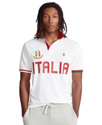 Polo Ralph Lauren Men's Classic-Fit Italy Polo Shirt & Reviews - Polos -  Men - Macy's