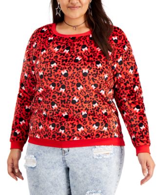 plus size minnie mouse sweatshirt