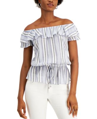 macys michael kors petite tops