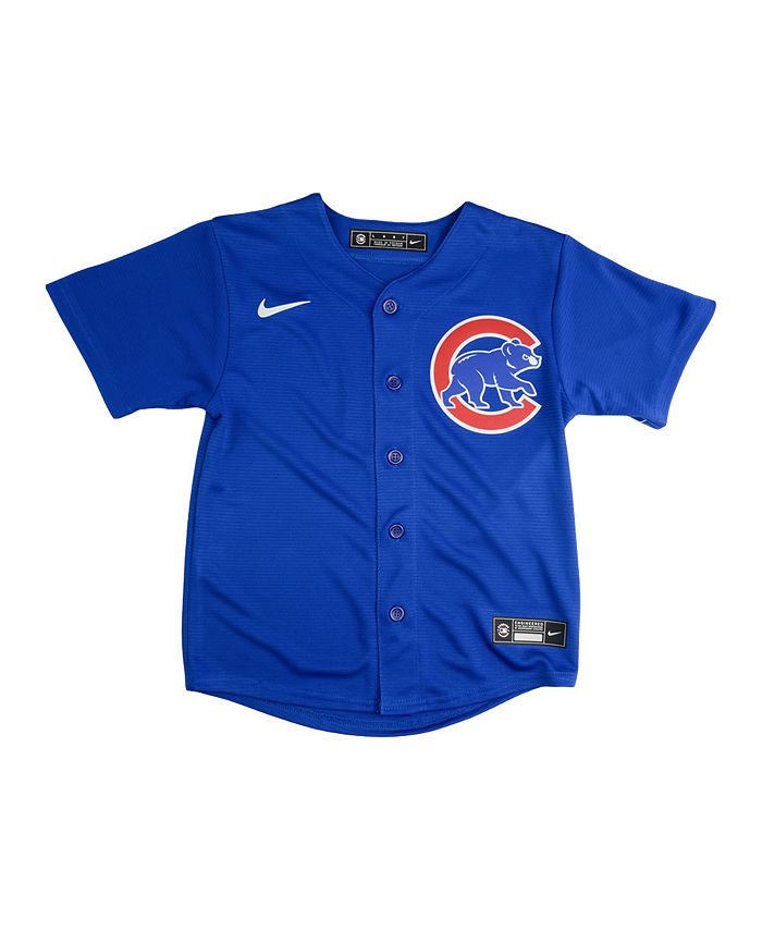 Nike Chicago Cubs Kids Official Blank Jersey - Macy's