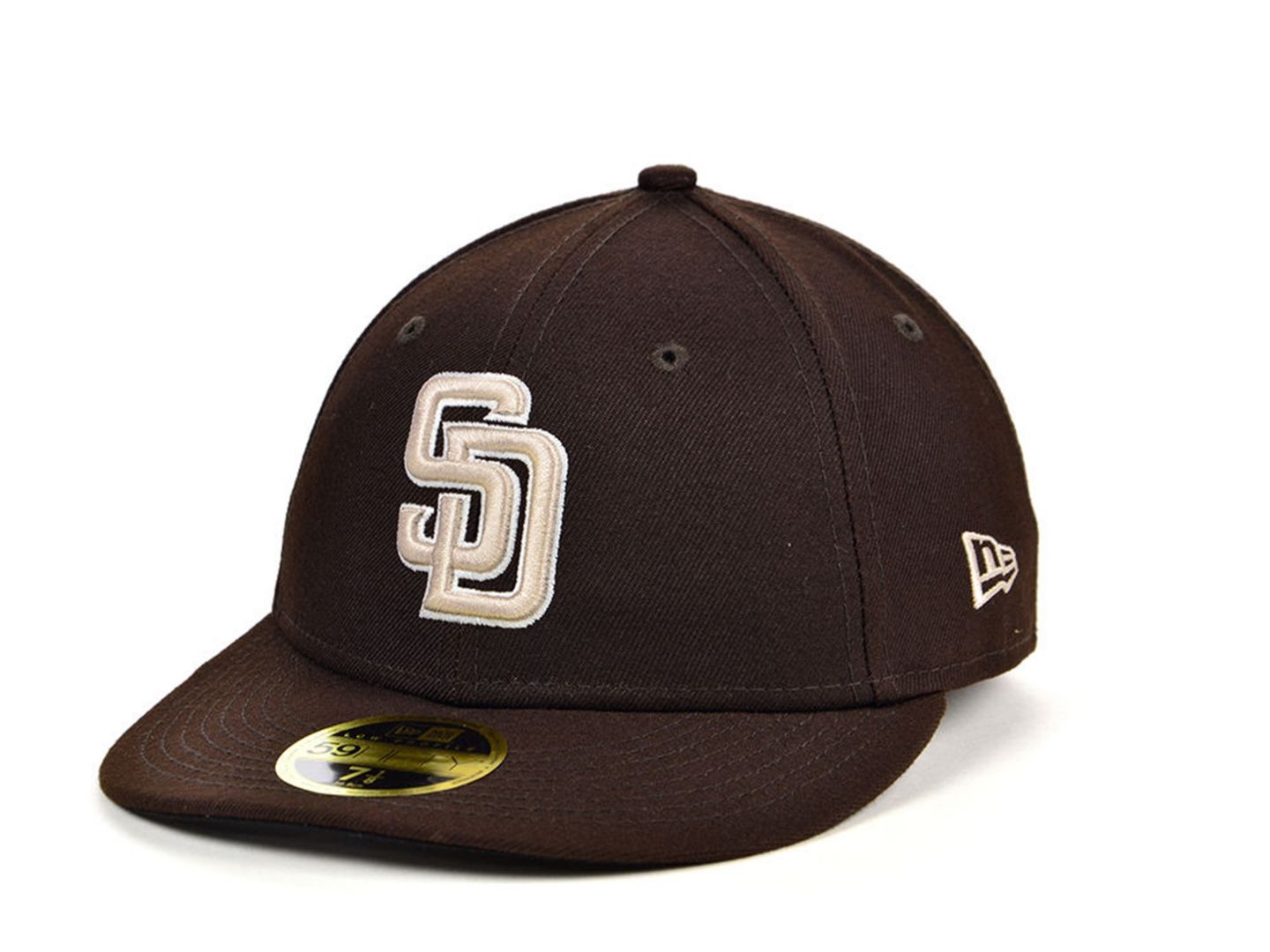 Женская кепка New Era San Diego Padres Low Profile AC Performance 59FIFTY — фото 1