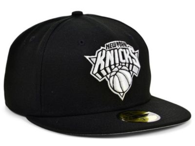 New York Knicks Black White 59FIFTY Cap