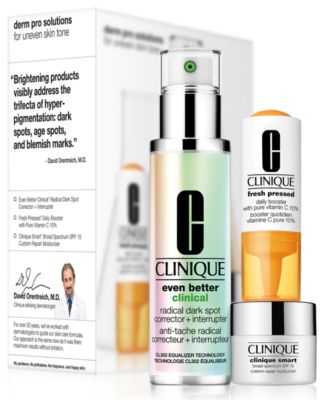 Clinique - 3-Pc. Derm Pro Solutions For Uneven Skin Tone Set
