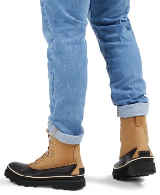 Sorel Caribou Waterproof Winter Boots Men\'s Size 8 Dark Teal Insulated SOREL Men main image 4