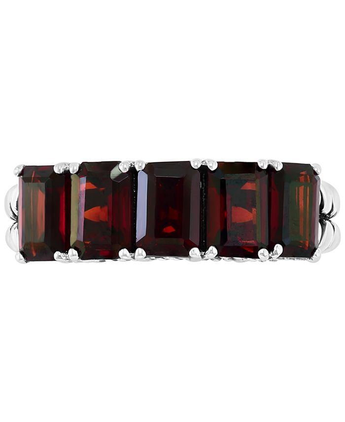 EFFY Collection - Rhodolite Garnet Baguette Statement Ring (3-1/3 ct. t.w.) in Sterling Silver