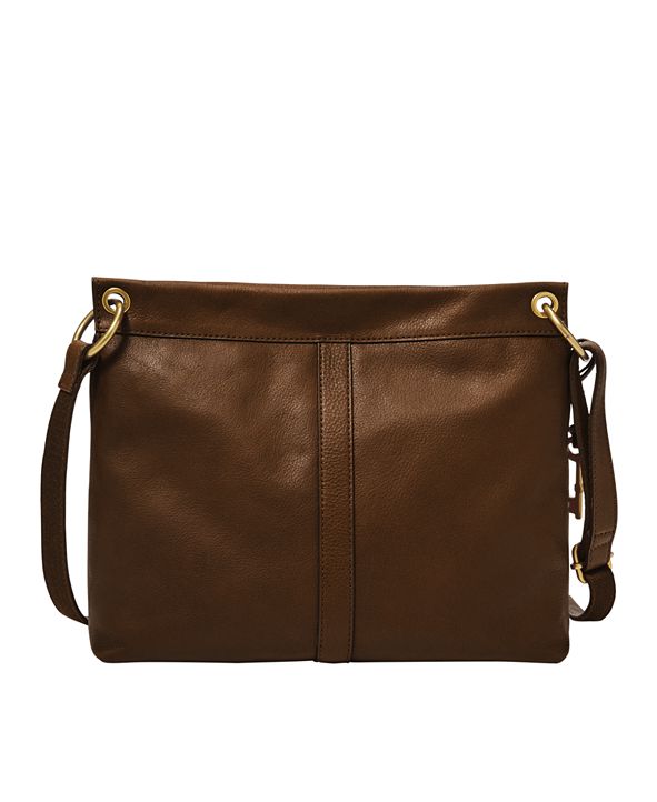 Fossil Women's Caitlyn Leather Crossbody & Reviews Women Macy's