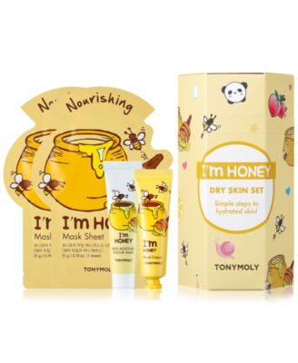 TONYMOLY - 4-Pc. I'm Honey Mask & Hand Cream Set