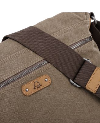 Valley River Canvas Messenger Bag