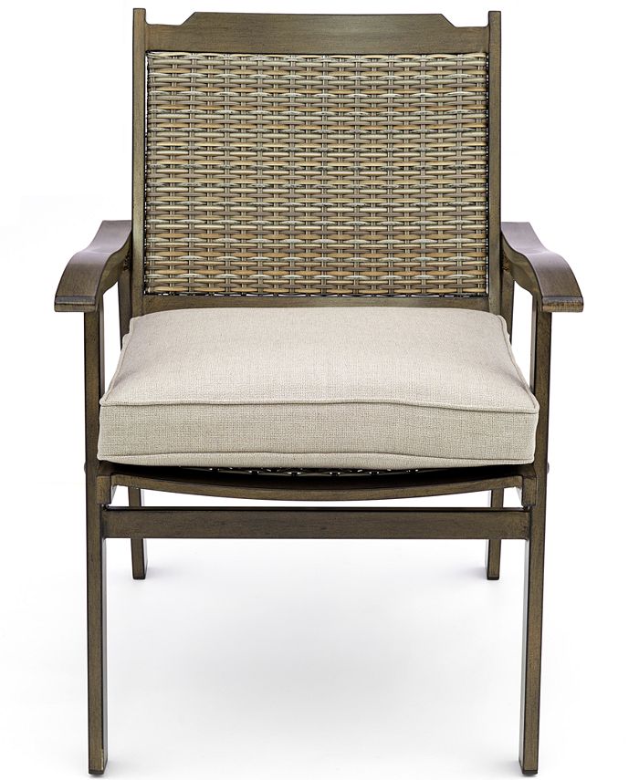 Furniture Closeout! Set of 6 Kathan Outdoor Dining Chairs, Created for ...