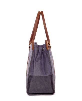 Stone Creek Waxed Canvas Tote Bag