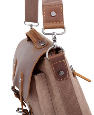Hudson Canvas Messenger Bag