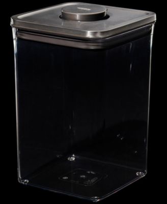 Steel POP Big Square Short 1.1-Qt. Food Storage Container