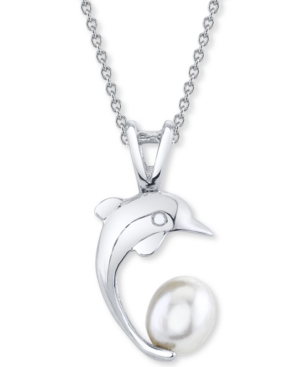 image of Cultured Freshwater Pearl (6mm) Dolphin 18
