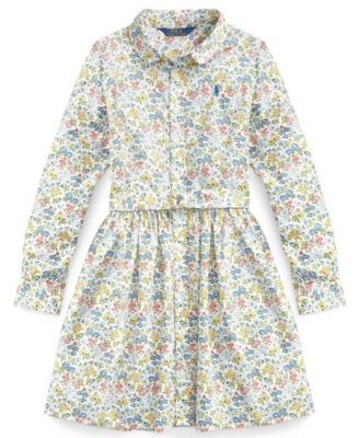 girl in floral dress