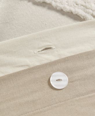 Mila Chenille 3-Pc. Duvet Cover Set, King/California King