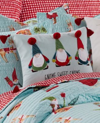 Gnome for the Holidays Decorative Pillow, 14" x 18"