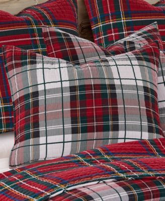 Spencer Plaid Reversible Quilt, King/California King