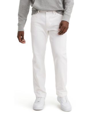 white levi pants for men