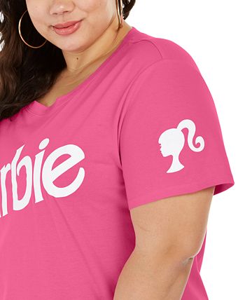 Love Tribe Trendy Plus Size Crewneck Barbie T Shirt Macy s