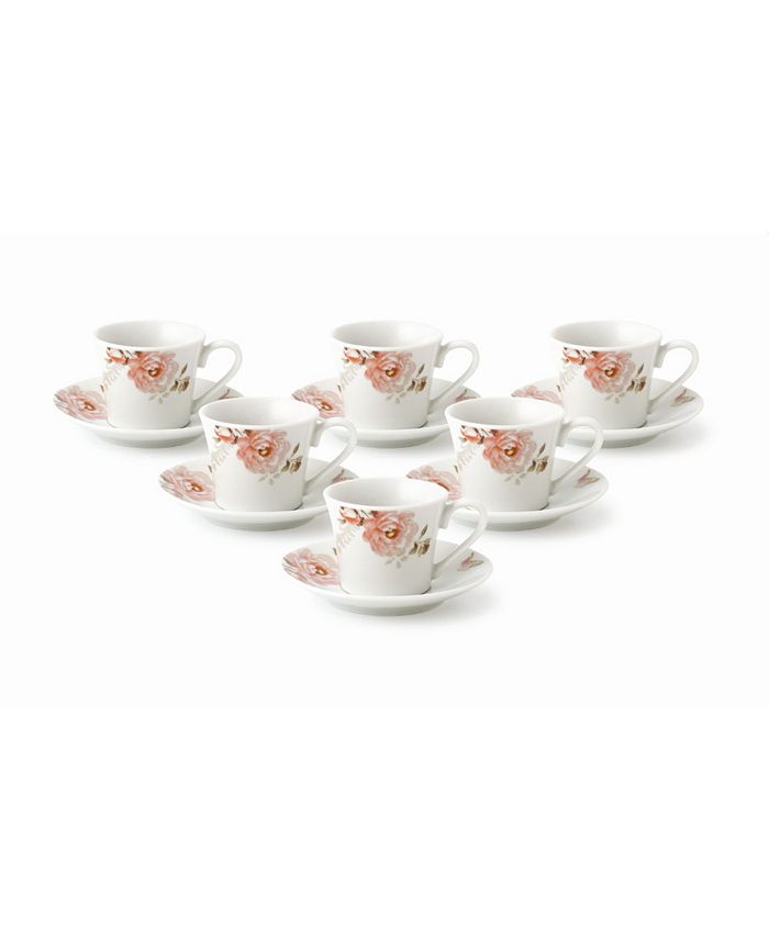 Espresso Cup & Saucer (2oz) - Set of 2