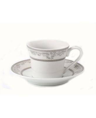 12 Piece 2oz Espresso Cup and Saucer Set, Service for 6