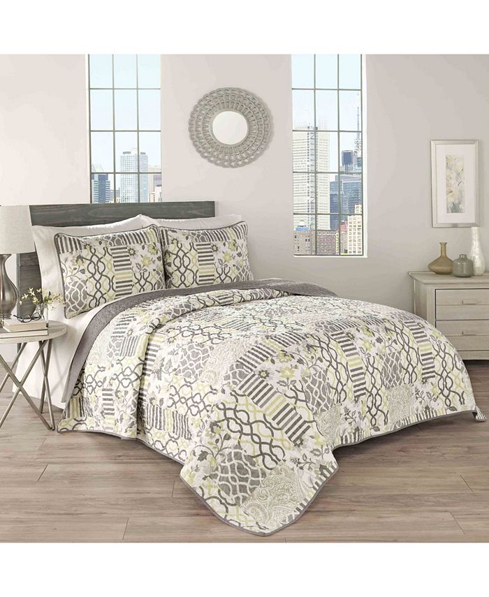 Waverly Traditions by 3Piece Spring Quilt Set, Full/Queen Macy's