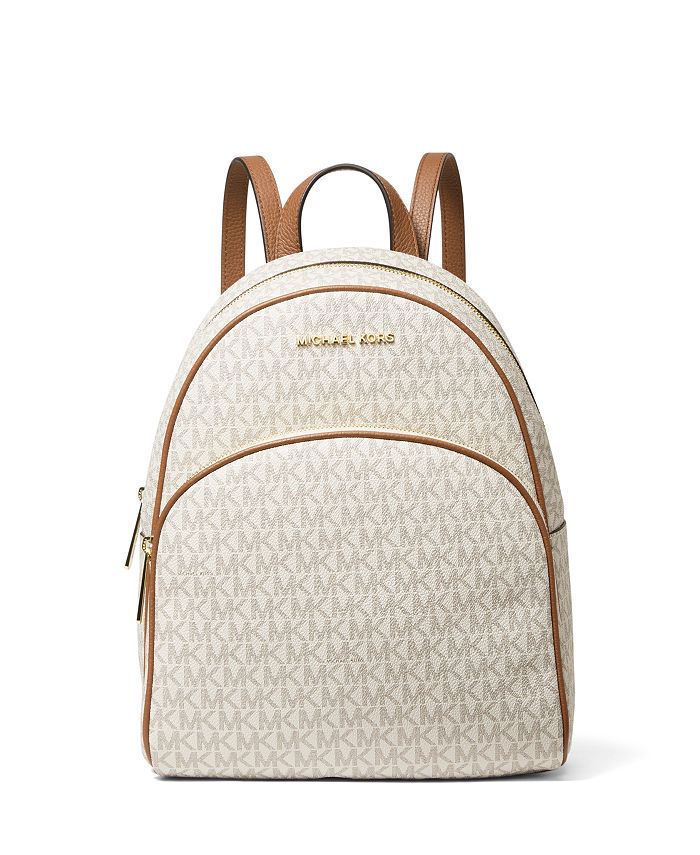 Michael Kors Abbey Medium Signature Backpack & Reviews - Handbags &  Accessories - Macy's
