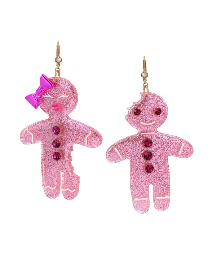 Betsey johnson gingerbread sales earrings