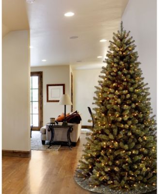 National Tree Company National Tree 7' North Valley Spruce Hinged Tree with 700 Clear Lights